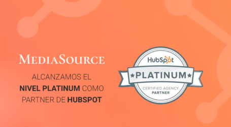 Media Source alcanza nivel Platinum como Partner de HubSpot