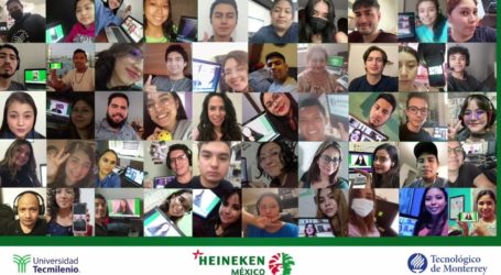 Celebran Tecmilenio, Tec de Monterrey y HEINEKEN México 11 años de becar a jóvenes talentosos