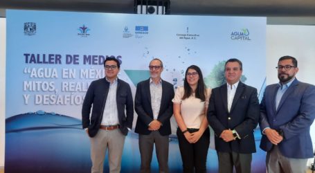 Realizan en Ciudad Universitaria taller de medios «Agua en México: mitos y realidades»